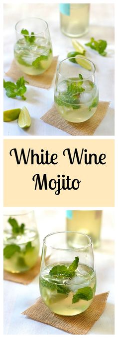 White Wine Mojito