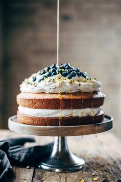 Whole Orange Cake with Agave Syrup