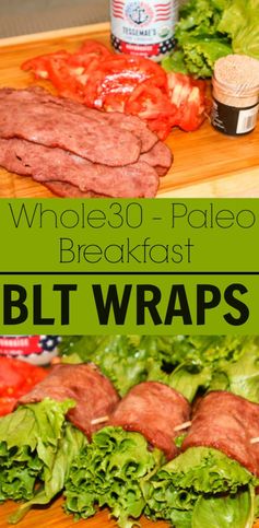 Whole30 BLT Breakfast Wraps – Paleo, Egg-Free