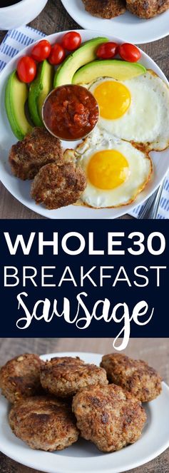Whole30 Breakfast Sausage (Paleo