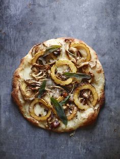 Wild Mushroom Roasted Squash Pizza