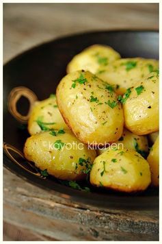 Yukon Gold Potatoes: Jacques Pepin Style