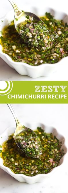 Zesty, Green Chimichurri Sauce