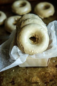 Zucchini Donuts with Vanilla Espresso Glaze- Vegan and Gluten Free