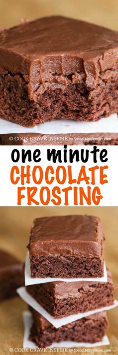 1 Minute Chocolate Frosting