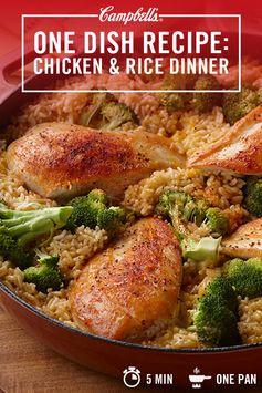 15-Minute Chicken & Rice Dinner