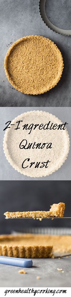 2-Ingredient Quinoa Crust