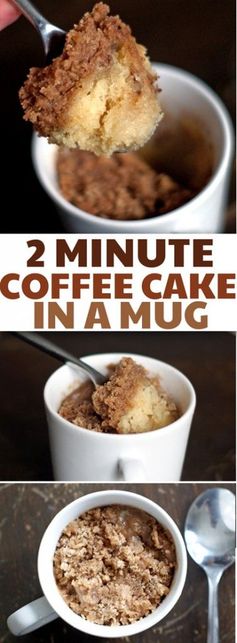 (2 minute Coffee Cake in a Mug