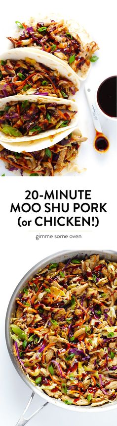 20-Minute Moo Shu Pork (or Chicken