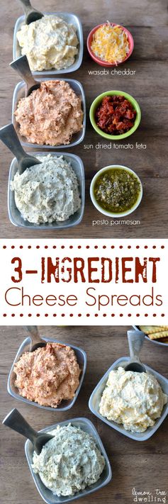 3-Ingredient Cheese Spreads