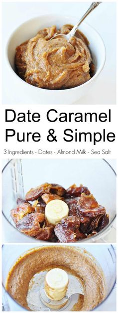 3 Ingredient Date Caramel (vegan and gluten-free