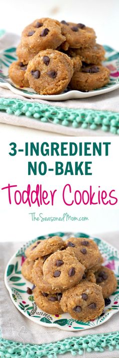 3-Ingredient No-Bake Toddler Cookies