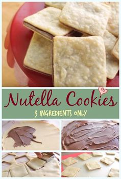 3 Ingredient Nutella Cookies