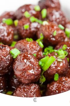 3-Ingredient Slow Cooker Meatballs