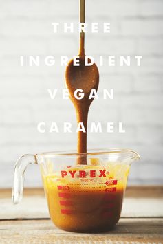 3-Ingredient Vegan Caramel Sauce