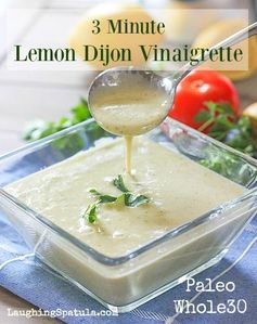 3 Minute Lemon Dijon Vinaigrette
