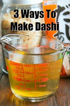 3 Ways To Make Dashi (with Video