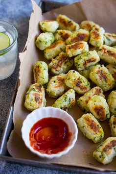 4 Ingredient Zucchini Tater Tots