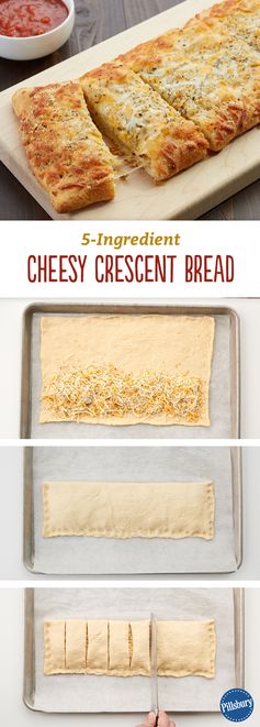 5-Ingredient Crescent Cheesy Bread