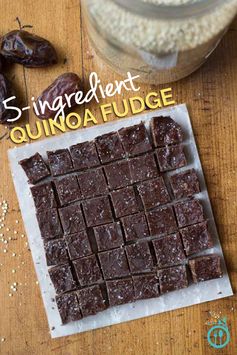 5-Ingredient Vegan Quinoa Fudge