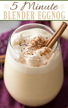 5 Minute Blender Eggnog