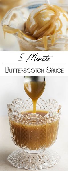 5 Minute Butterscotch Sauce