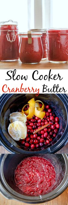 A small Thanksgiving: Cranberry Butter