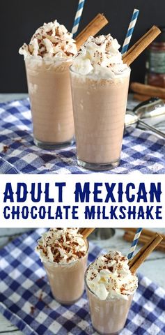 Adult Mexican Chocolate Milkshake