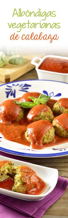 Albóndigas Vegetarianas de Calabaza