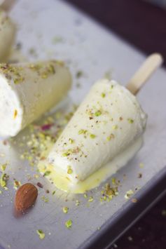 Almond and Pistachio Kulfi