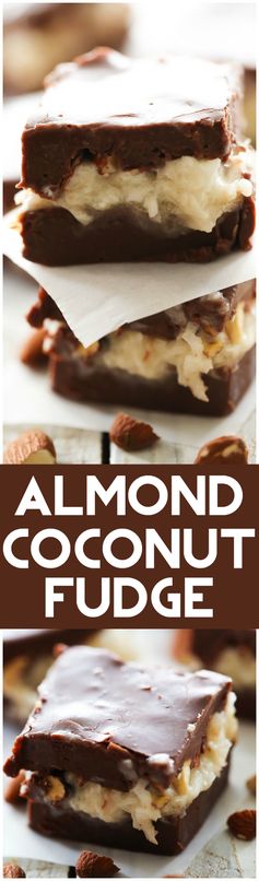 Almond Coconut Fudge