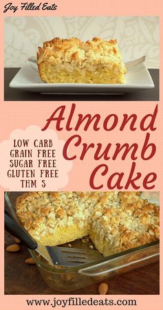 Almond Crumb Cake