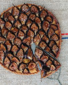 Almond Custard & Fig Tart