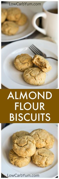 Almond Flour Biscuits - Paleo Low Carb