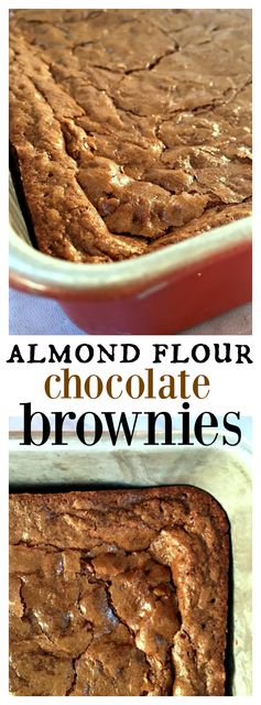 Almond Flour Chocolate Brownies