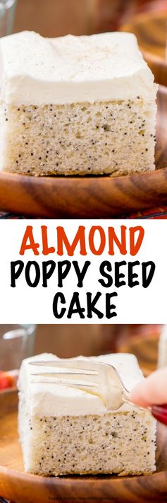 Almond Poppy Seed Cake