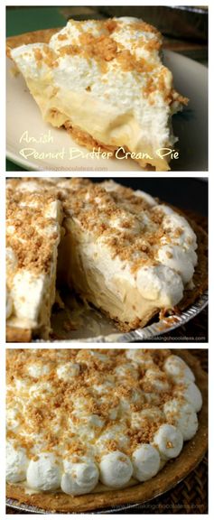 Amish Peanut Butter Cream Pie