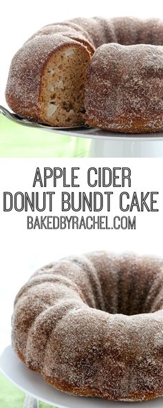 Apple Cider Donut Bundt Cake