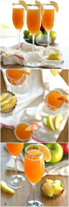 Apple Cider Mimosas