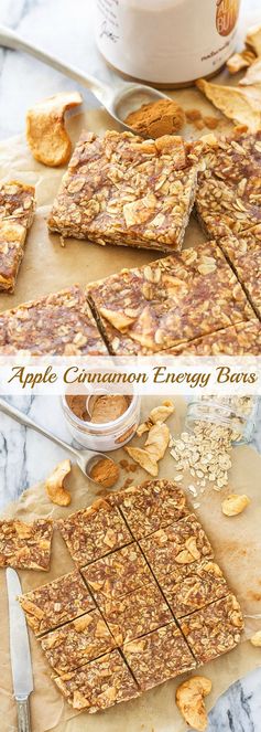 Apple Cinnamon Energy Bars