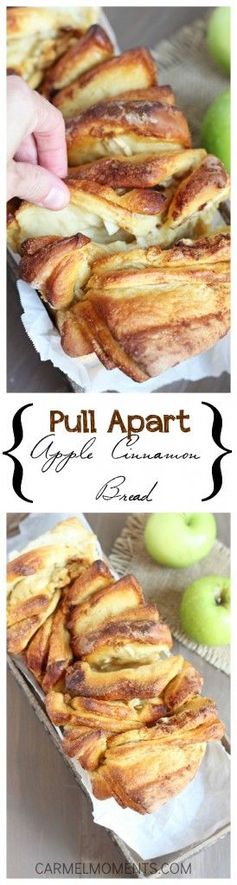 Apple Cinnamon Pull Apart Bread