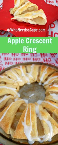 Apple Crescent Ring