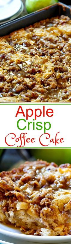 Apple Crisp Coffee Cake