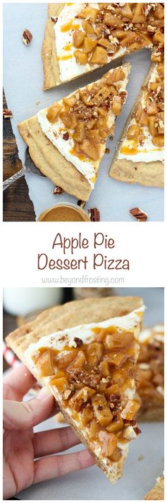 Apple Pie Dessert Pizza