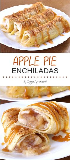 Apple Pie Enchiladas