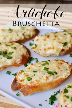 Artichoke Bruschetta (or Hot Artichoke Dip