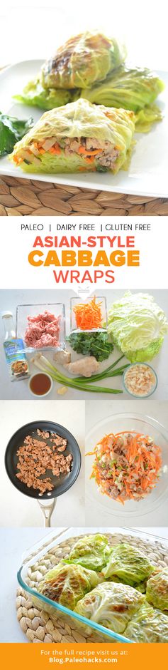 Asian-Style Cabbage Wraps