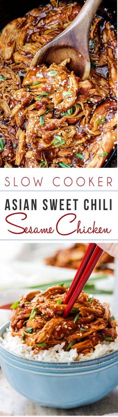 Asian Sweet Chili Sesame Chicken