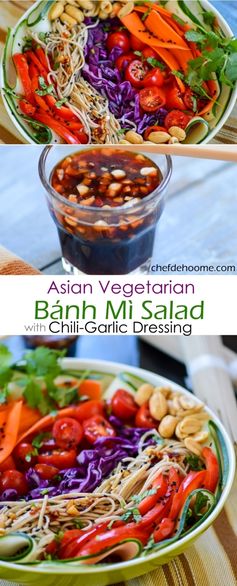 Asian Vegetarian Banh Mi Salad