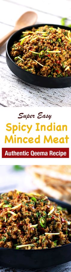 Authentic Indian Minced Meat Qeema